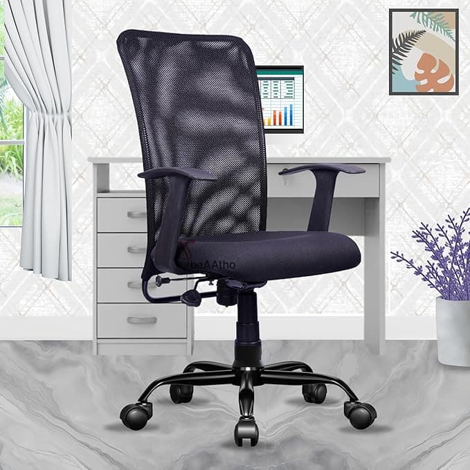 beAAtho® Florence Mesh Mid Back Office Chair