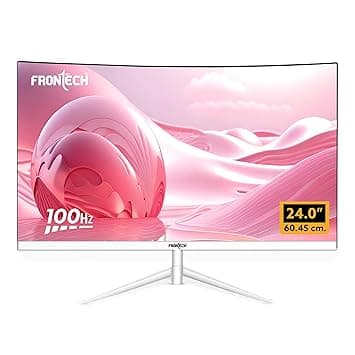 FRONTECH Ultima Series 24" Curved LED Monitor MON-0080