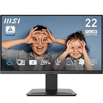 MSI PRO MP223 E2 21.45" FHD 100Hz Monitor