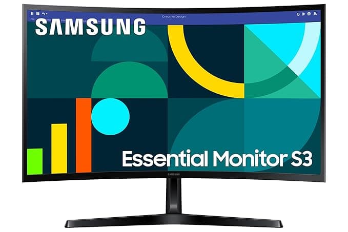 Samsung 27" S3 100Hz Curved Monitor LS27D368GAWXXL