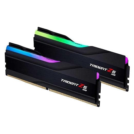 G.Skill Trident Z5 RGB 32GB (2x16GB) DDR5 6000 MHz CL36 Desktop RAM