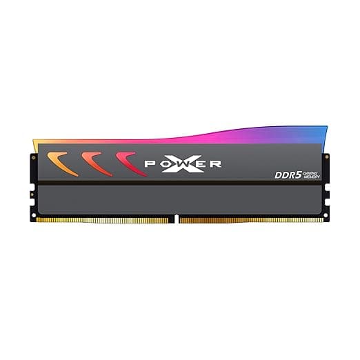 SP Silicon Power XPOWER Storm RGB DDR5 16GB 6000MHz CL36 1.35V UDIMM Gaming Desktop RAM