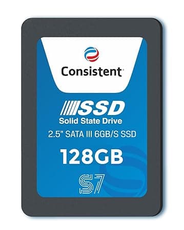Consistent SSD 128GB 2.5 Inch SATA Internal SSD