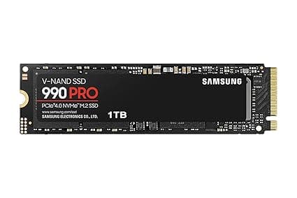 Samsung 990 PRO SSD 1TB PCIe 4.0 M.2 (MZ-V9P1T0BW)