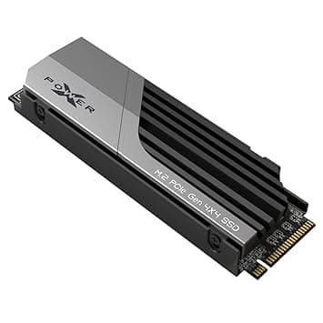 Silicon Power XS70 1TB NVMe PCIe 4.0 M.2 2280 SSD With Heatsink
