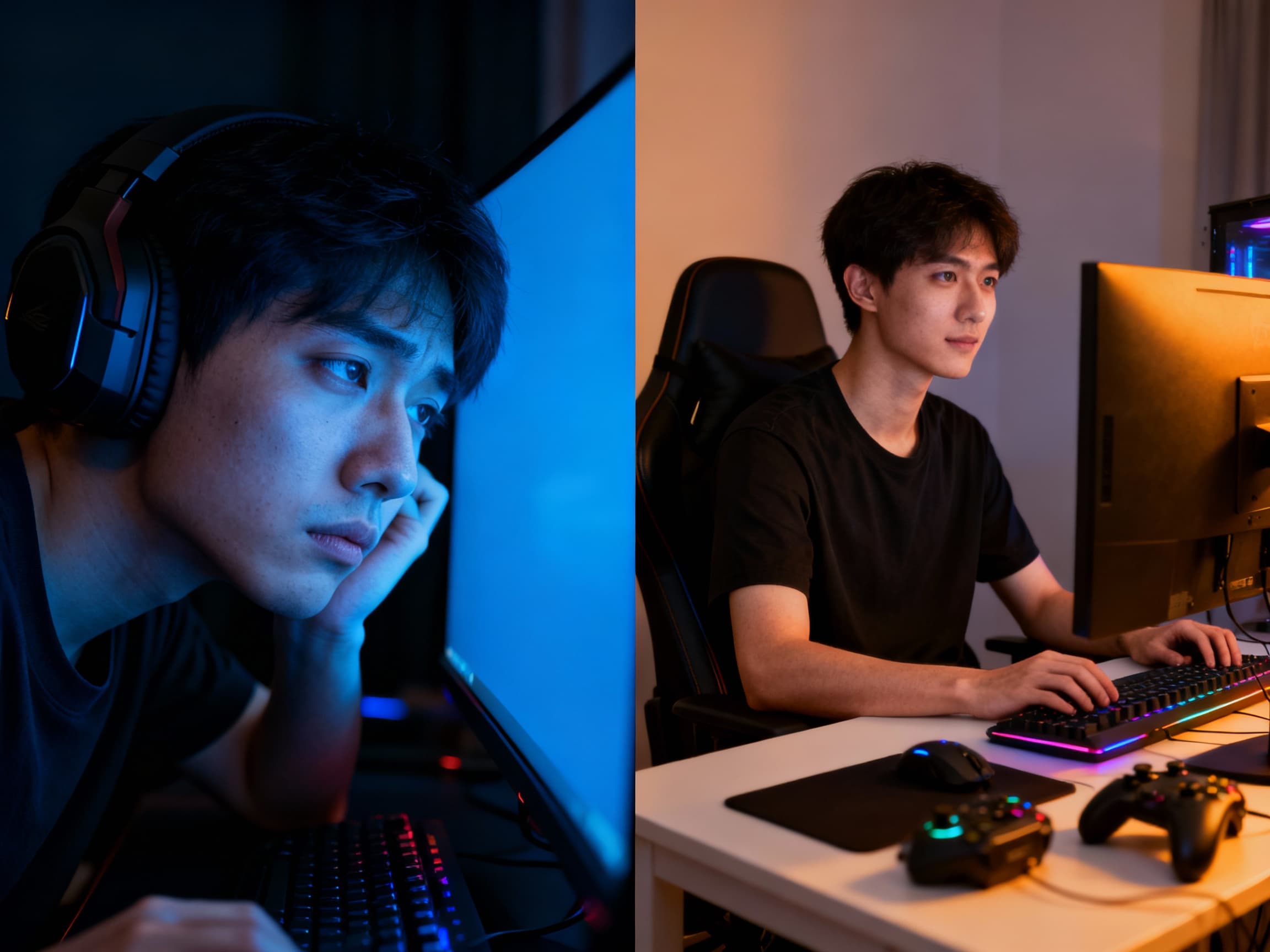 Desk Distance & Visual Focus Control