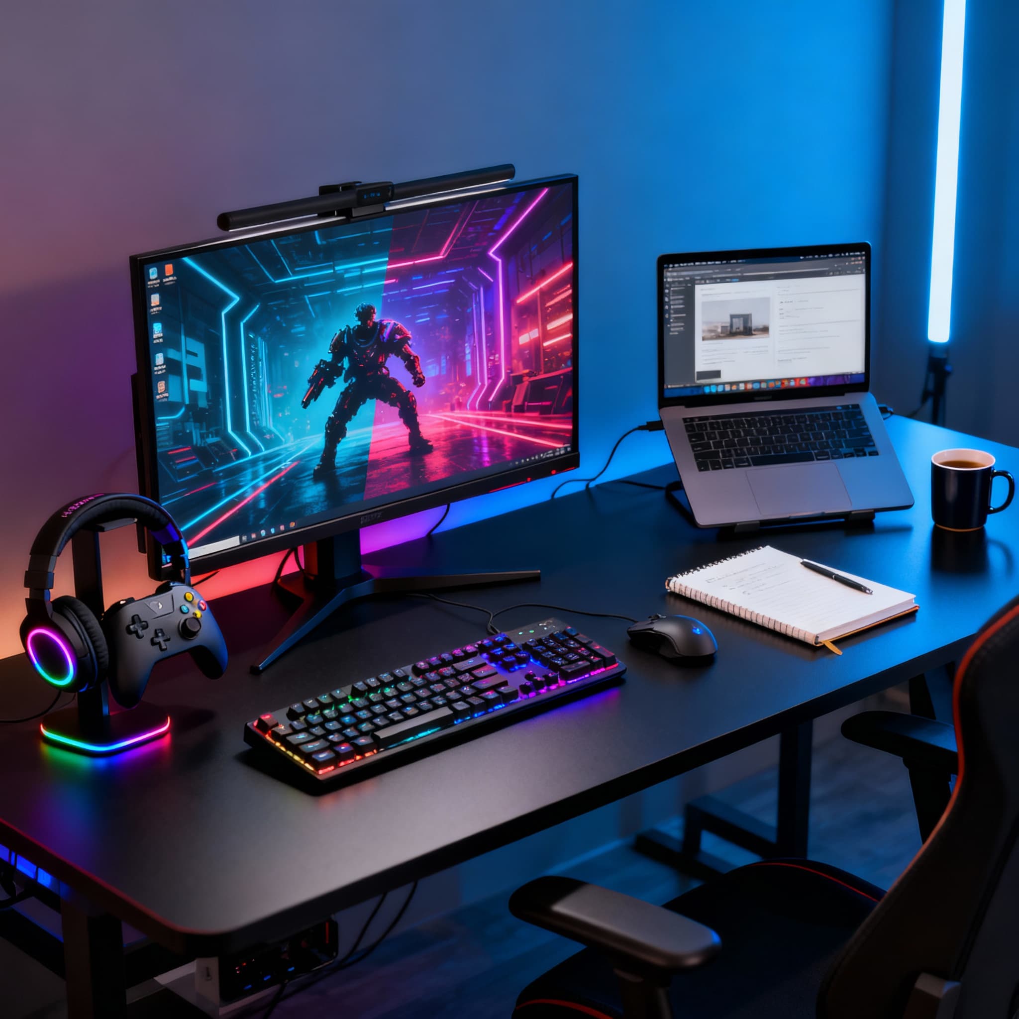 How to Create a Hybrid Gaming + Work Setup (Best of Both Worlds 🎮💼)