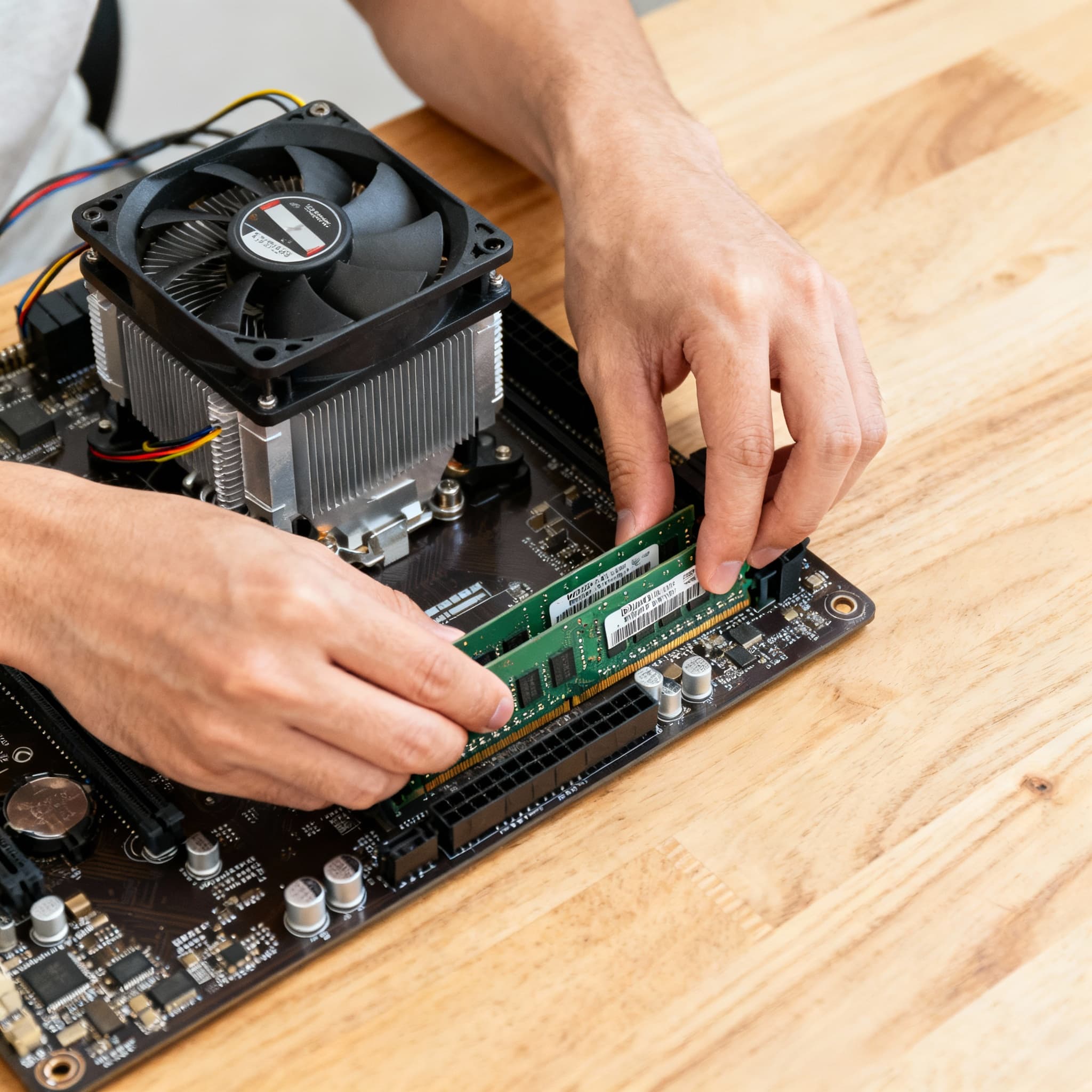 Install RAM Modules