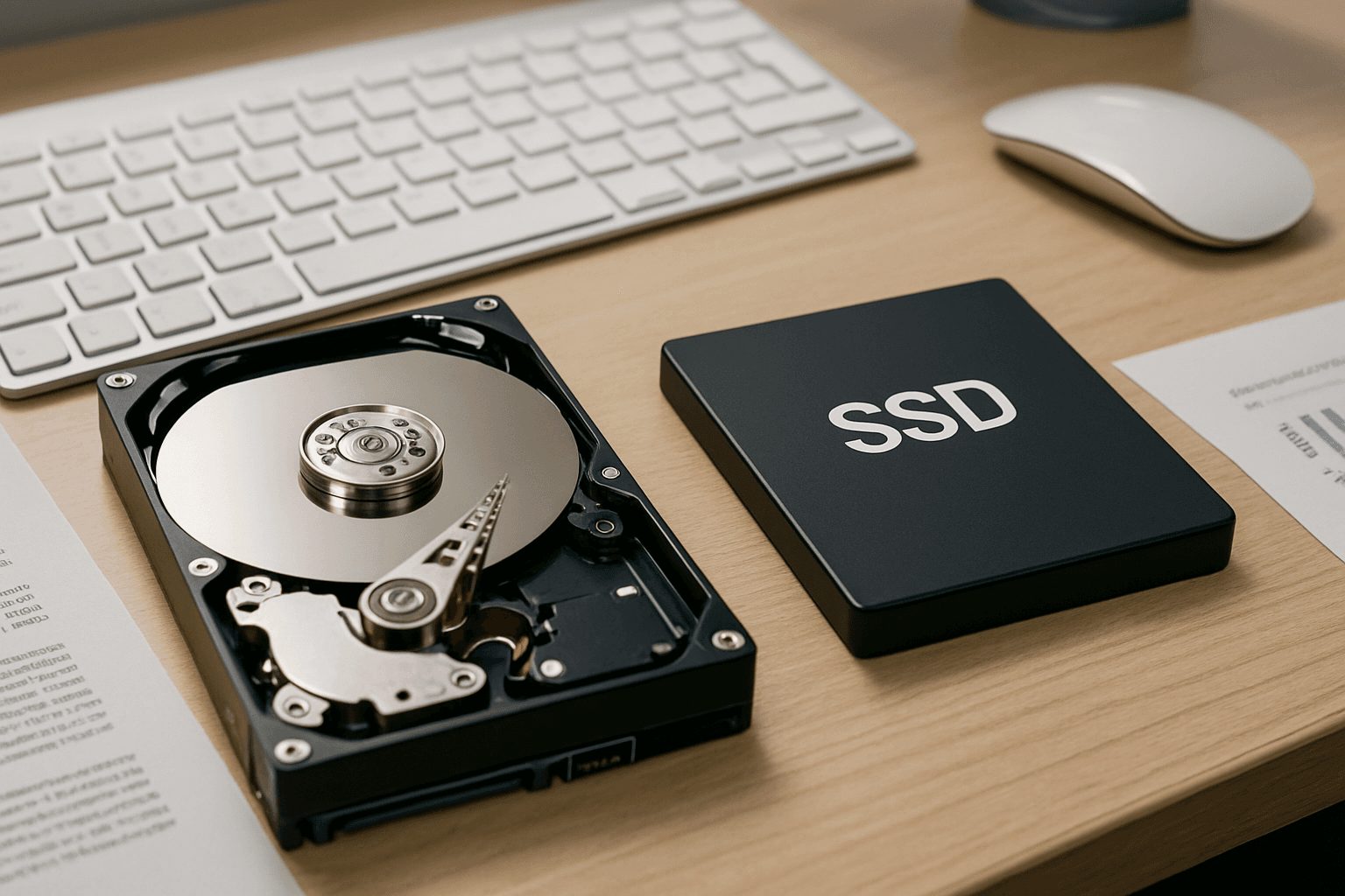 The Difference Between SSD and HDD Explained for Beginners