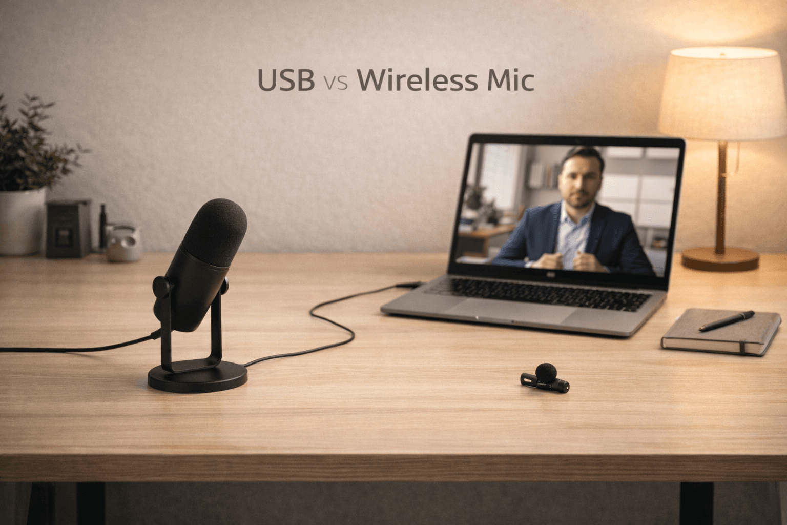 USB vs Wireless Microphones for Meetings (2026): Which One Sounds Professional Without Stress? 🎙️💼