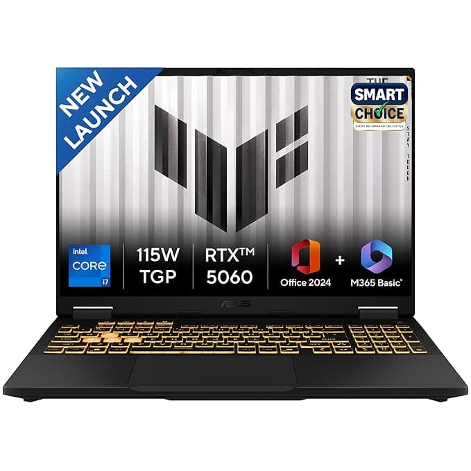 ASUS TUF F16 14th Gen Intel Core i7 14650HX Gaming Laptop