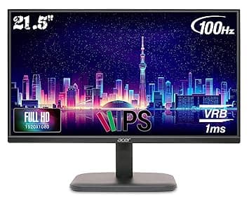 Acer EK220Q Ebi 21.5" IPS FHD 100Hz Monitor