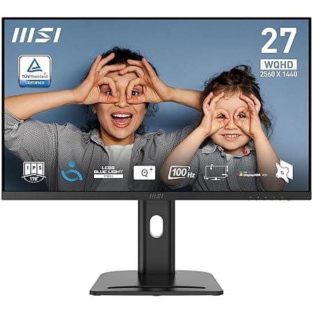 MSI PRO MP273QP E2 27" WQHD IPS 100Hz Monitor