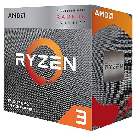 AMD Ryzen 3 3200G Desktop Processor with Radeon Vega 8 Graphics