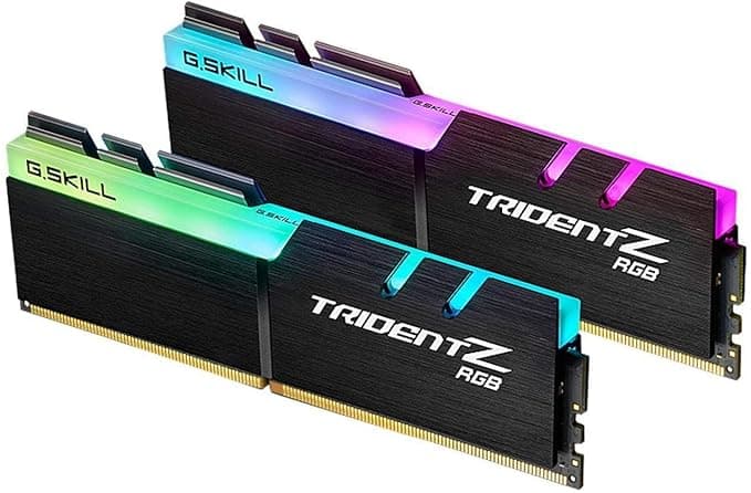 G.SKILL Trident Z RGB 16GB (2x8GB) DDR4 3200MHz CL16 Desktop RAM
