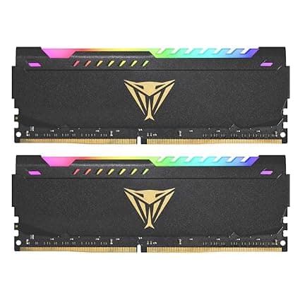 Patriot Viper Steel RGB DDR4 64GB (2x32GB) 3600MHz Desktop Memory Kit