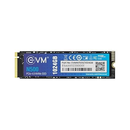 EVM N500 NVMe Gen4 1TB Internal SSD
