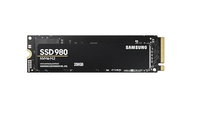 Samsung 980 SSD 250GB PCIe 3.0 NVMe M.2 (2280)
