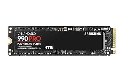 Samsung 990 PRO SSD 4TB PCIe 4.0 M.2 (MZ-V9P4T0B)