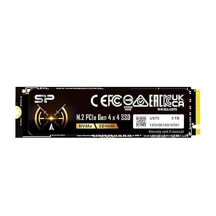 Silicon Power US75 2TB NVMe PCIe Gen4 M.2 2280 SSD