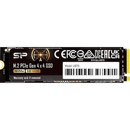 SP Silicon Power US75 4TB NVMe M.2 2280 PCIe Gen4 SSD