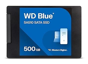 Western Digital WD Blue SA510 500GB SATA 2.5" Internal SSD (WDS500G3B0A)